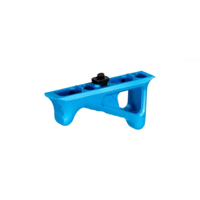 AIM Sports Inc M-LOK Angled Fore Grip/Hand Stop Anodized Blue Small