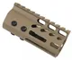 Guntec USA Ultra Lightweight Thin M-LOK Free Floating Handguard w/Monolithic Top Rail 4in Cerakote Flat Dark Earth
