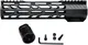 Kexuan M-LOK Free Float Handguard for .308 DPMS High Profile Uppers 10 in Black