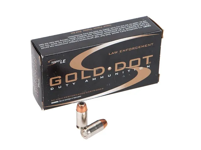Speer LE Gold Dot Duty Ammunition 45 Auto