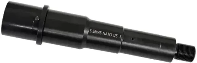 Moriarti AR-15 5.56x45mm NATO Threaded Barrel 5 inch Medium Micro Length 1-5 Twist 1/2x28 QPQ Corrosion Resistant Black