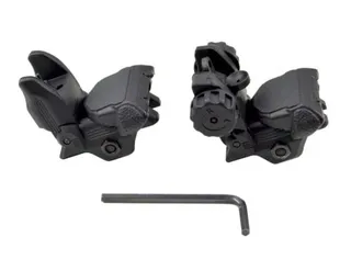 Presma AR-15 Flip-Up Sight Set - Black