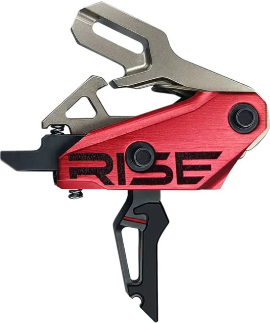 RISE Armament Rev 535 Slide-and-Snap Trigger Flat/Curved 3-3.5lb Black