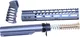 Guntec USA AR-15 10in Pistol Brace Build Kit With Milspec Buffer Tube Anodized Grey