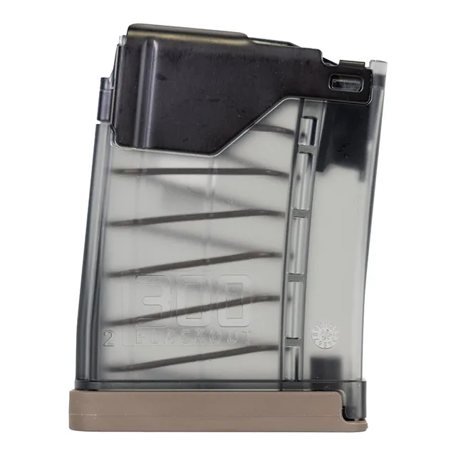 Lancer Systems L5AWM 300BLK 10rd Magazine, Translucent Smoke