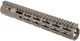 Troy Industries SOCC Gen 2 Free Float M-LOK Handguard AR-15 Aluminum Battle Rail FDE 12.5in