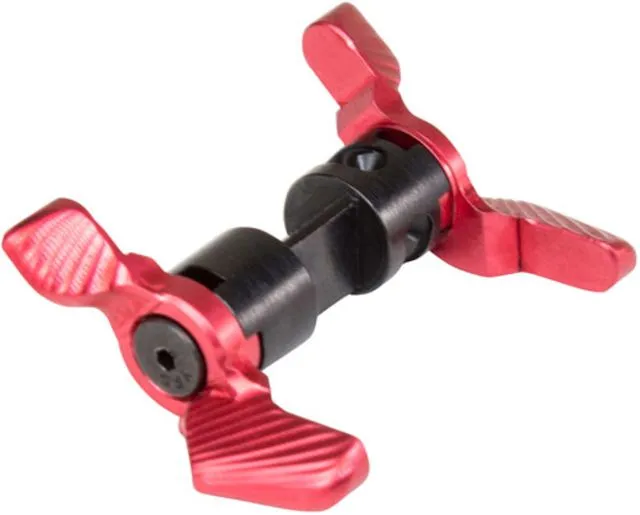 Odin Works Ambidextrous Modular Safety Red For AR-15