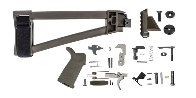 PSA Lower Build Kit, JAKL, Pistol, 5.56 NATO, MOE EPT, ODG