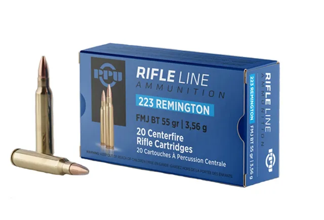 Prvi Partizan .223 Remington FMJBT 55gr 20 Rounds Ammunition