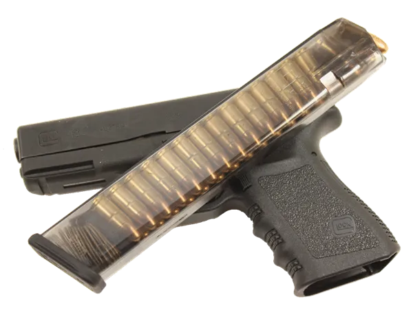 Elite Tactical Systems Group Glock 18 - 9mm 31 round magazines