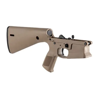 Polymer Blemmed AR-15 Kp-15 Complete Lower Receiver Mil-Spec FDE