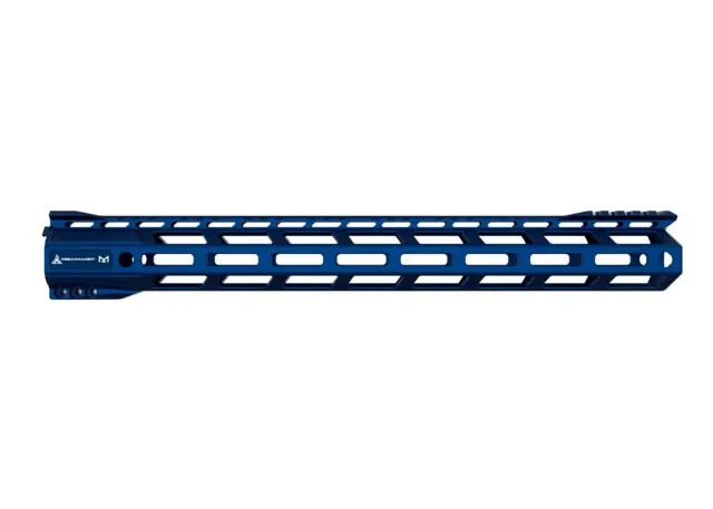 RISE Armament RA-905 Handguard M-LOK AR-15 15in 6061-T6 Billet Aluminum Anodized Patriot Blue