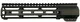 JE Machine Tech AR-15 M-LOK Versatile Free Float Handguard 10in Barrel Nut Included Black