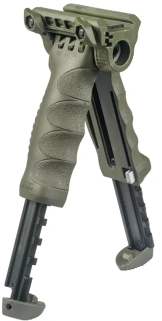 FAB Defense Gen-II Vertical Foregrip w/ Integrated Adjustable QR Bipod OD Green FX-TPOlive Drab Green2QRG