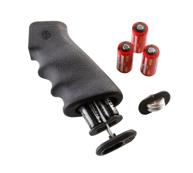 Hogue OverMolded Rifle Grip w/ Cargo Management System Storage Kit for AR-15/M-16, Black