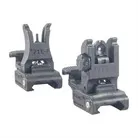 AR-15 Flip-Up Polymer Sight Set Black