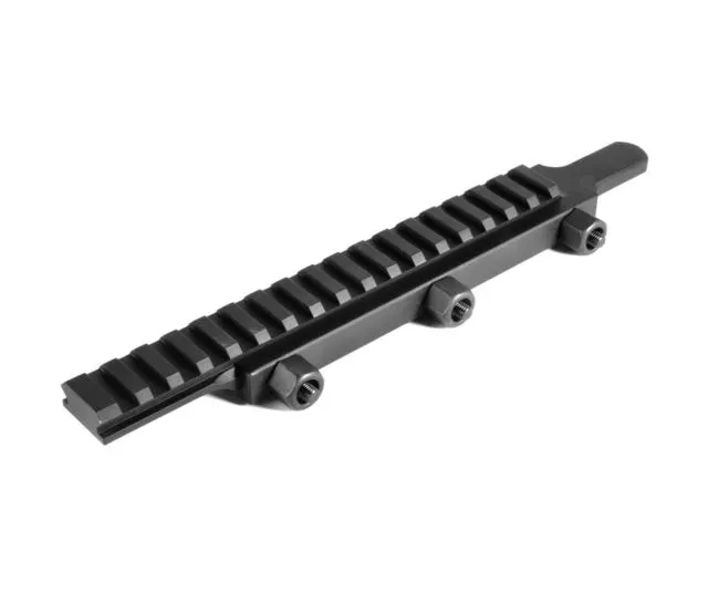 Evolution Gun Works AR Extendariser Picatinny Rail Scope Mount Clamp-on 0 MOA 9in Aluminum Black