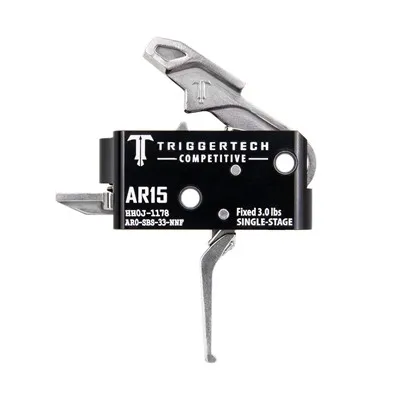 AR15 Single-Stage Competitive Flat Trigger Stainless