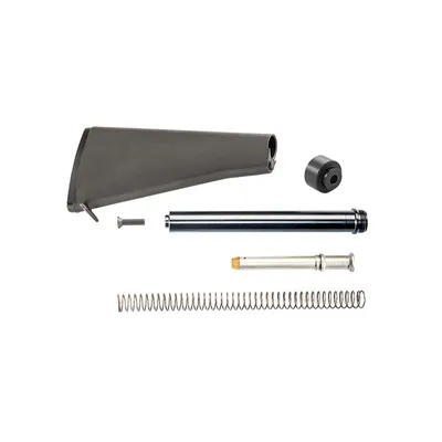 AR-15 A2 Mil-Spec Buttstock With Std 223 Buffer Kit Black