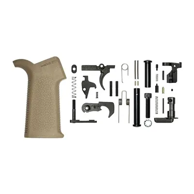 M5 Lower Parts Kit W/MOE SL Grip For AR-308 FDE