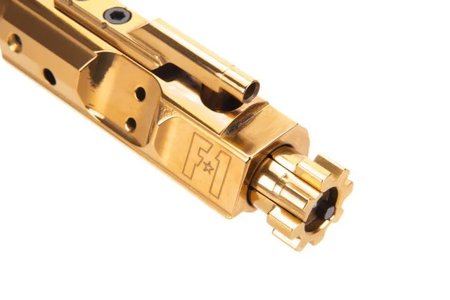 F-1 Firearms 7.62 DuraBolt direct impingement full auto rated AR10 bolt carrier groups BCG-GOLD