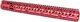 Guntec USA Ultra Lightweight Thin M-LOK Free Floating Handguard w/ Monolithic Top Rail .308 Caliber 16.5in Anodized Red