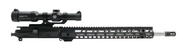 PSA 18" Rifle Length 223 Wylde 1/7 Stainless Steel 15" Lightweight M-lok Upper With Vortex Strike Eagle 1-8x24mm Scope