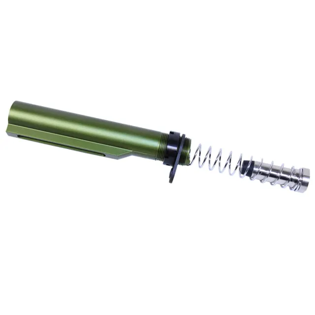 Guntec USA AR-10 Mil-Spec Buffer Tube Set .308 Cal Anodized Green