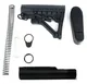 Tacfire AR15 Mil-Spec Buffer Tube Kit w/6 Position Stock & Buttpad Black