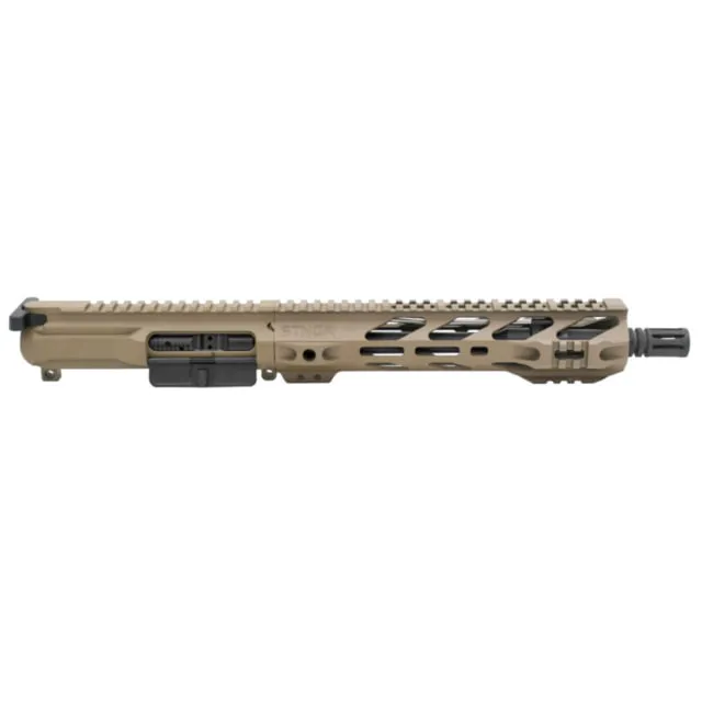 STNGR AR-15 5.56 NATO 11.5in M-LOK Complete Upper w/10in RPTR Handguard BCG & CH Flat Dark Earth Cerakote