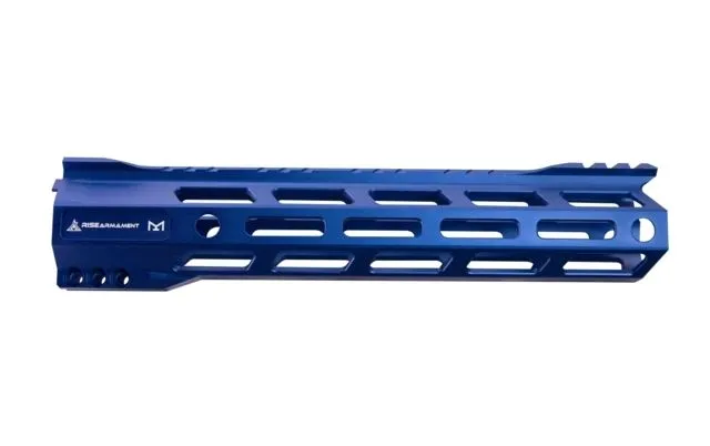 RISE Armament RA-905 Handguard M-LOK AR-15 10in 6061-T6 Billet Aluminum Anodized Patriot Blue