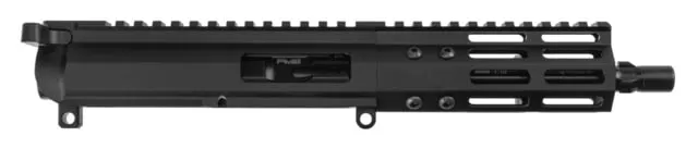 FM Products FM-9 AR 9x19mm Parabellum Rear Charging Upper Receiver 5in Barrel 5in Handguard w/ Blast Diffuser Black