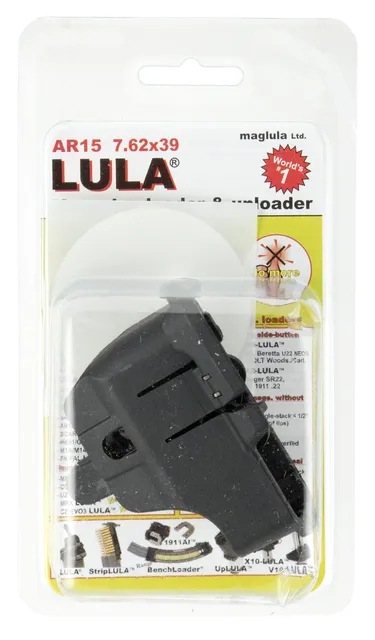 Maglula LULA AR-15 7.62x39mm Polymer Magazine Loader and Unloader, Black