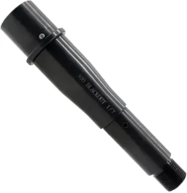 Moriarti AR-15 .300 AAC Blackout Threaded Barrel 5 inch Medium Micro Gas System 1-7 Twist 5/8x24 Nitride Black