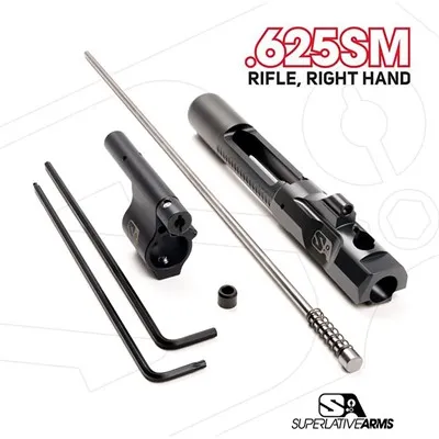 Adjustable Right Hand AR-15 Adj Piston System W/Solid .625" Gas Block Rifle RH