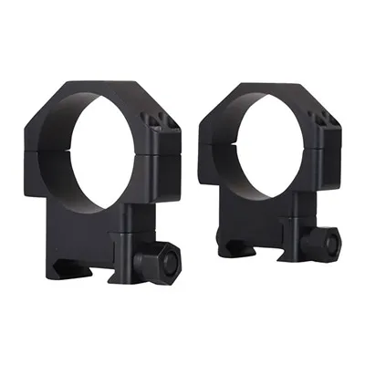 Tsr Picatinny Scope Rings - 35mm Medium (1.185") Steel Rings