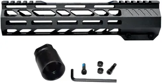 Kexuan M-LOK Free Float Handguard for .308 DPMS High Profile Uppers 10 in Black