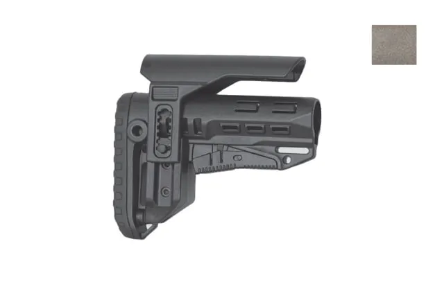 DLG Tactical TBS Compact Buttstock w/ CCP Mil Spec Green