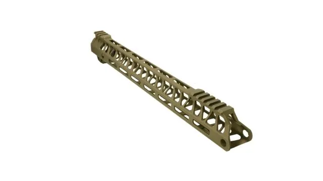Timber Creek Enforcer Ultra Light Handguard M-LOK 15in Burnt Bronze M UL E15 HG BB