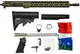 Ghost Firearms Upper Receiver Rifle Lower Parts Kit .300 Blackout 16in Pistol Moly Barrel 1-8 Twist 14in M-LOK Free Float Hand Guard A2 Flash Hider