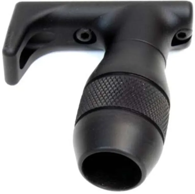 A3 Industries Modular Vertical Foregrips 100 Degree M-LOK w/ Handstop 2.50In Aluminum Grenade Grip Polymer Base Black