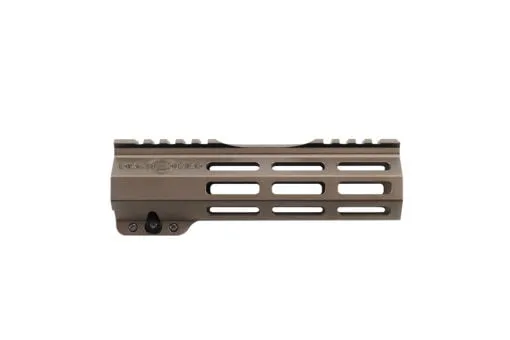 Dirty Bird AR-15 SMRS Handguard - Slim M-LOK Rail System Gen 2 - 7", Midnight Bronze
