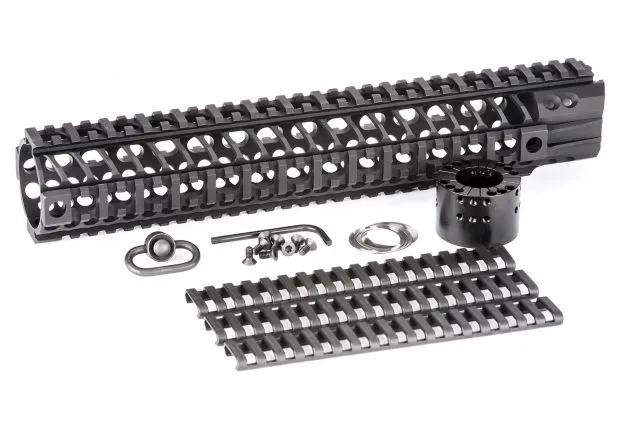 Spikes Tactical LW BAR2 Quad Rail 12in Black