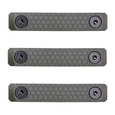 Slate Grip M-LOK Panels 2-Slot OD Green 3-Pack