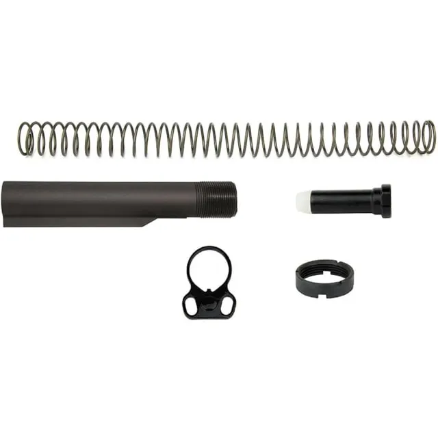 Tacfire Inc. TacFire H2 AR-10 Rifle Buffer Tube Kit Black
