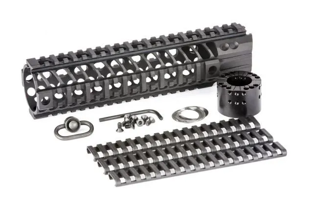 LW BAR2 Quad Rail 9", Black