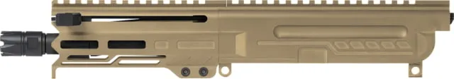 CMMG DISSENT Upper Receiver Mk4 300BLK 6.5in 1-7 Twist 5/8x24 Thread Zeroed Linear Compensator Coyote Tan