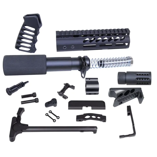 Guntec USA AR-15 Ultimate Pistol Kit Anodized Black