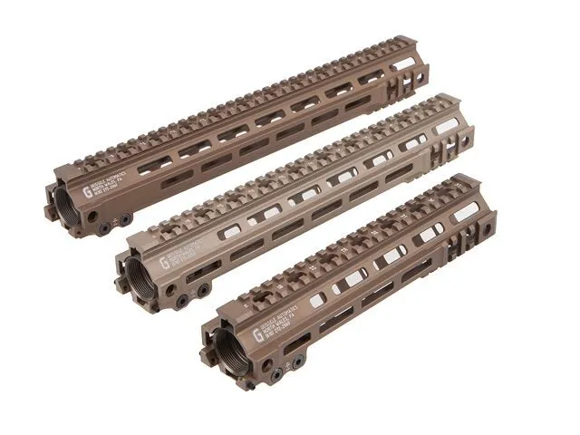 Geissele AR-15 Super Modular Rail MK4 M-LOK Desert Dirt