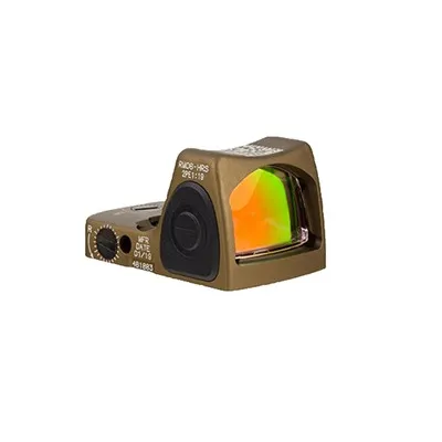 Rm06 Adjustable Reflex RMR Hrs 3.25 MOA Adj. Red Dot LED Sight Coyote Brown